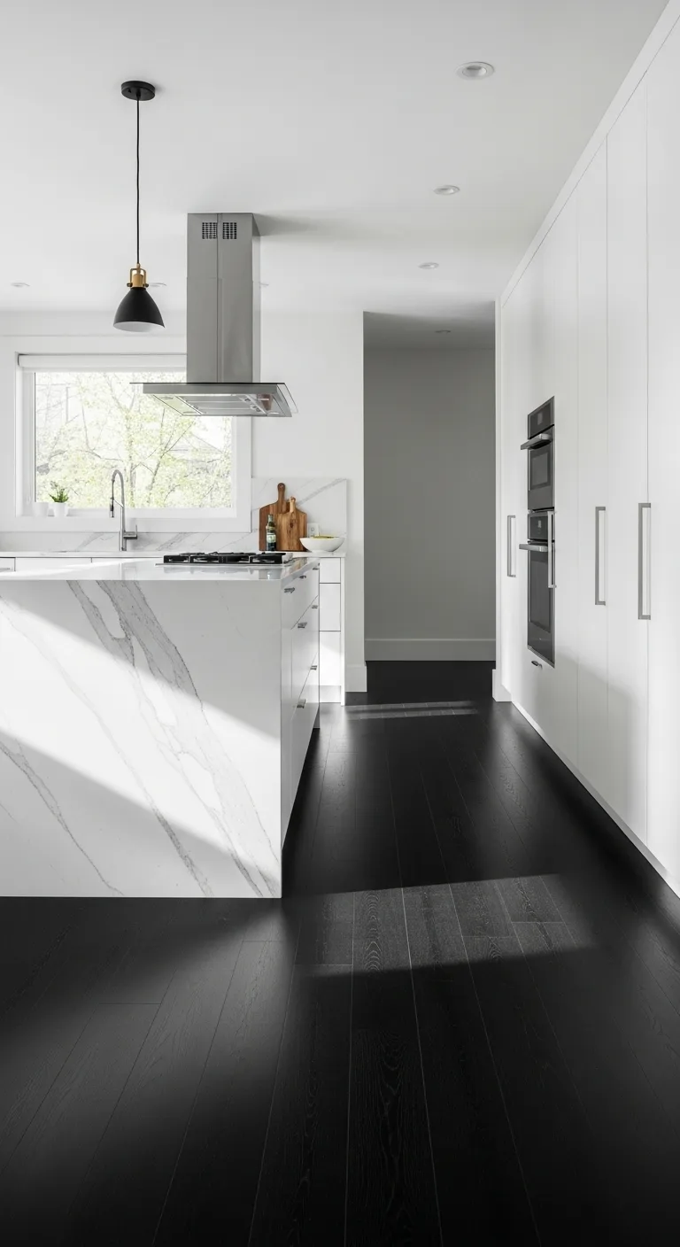 4. Engineered Black Hardwood