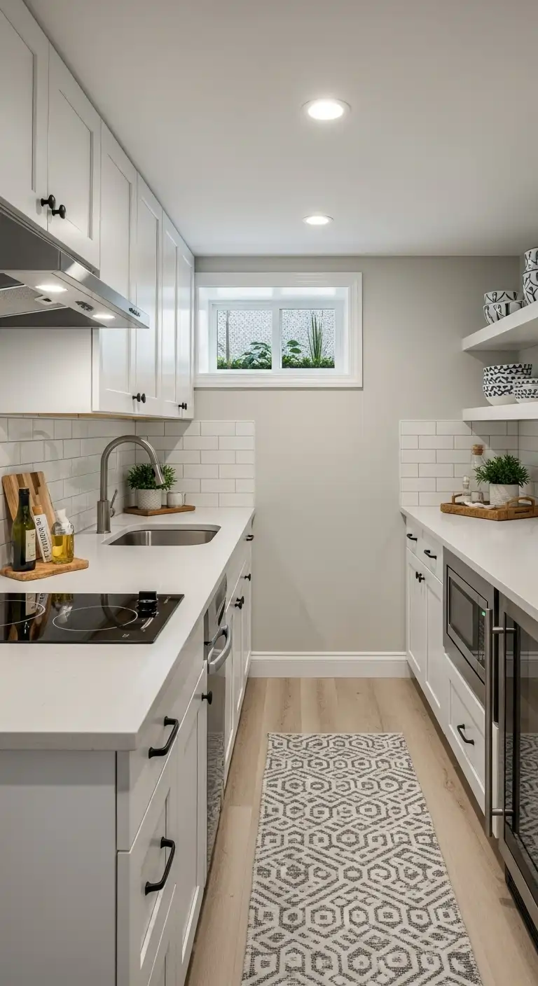 Galley Kitchen Approach