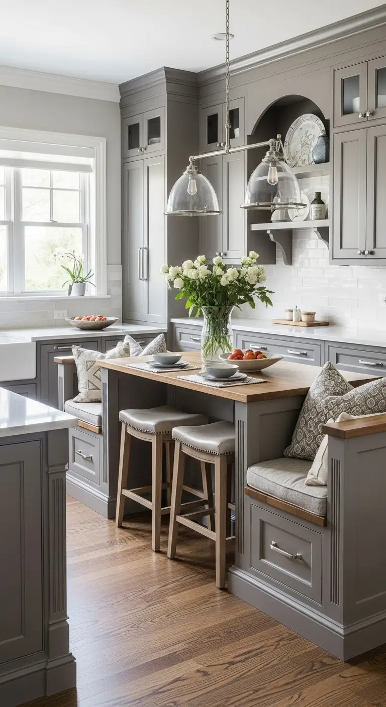 Integrated Seating Island