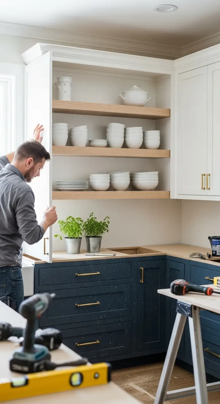 Open Shelving Integration