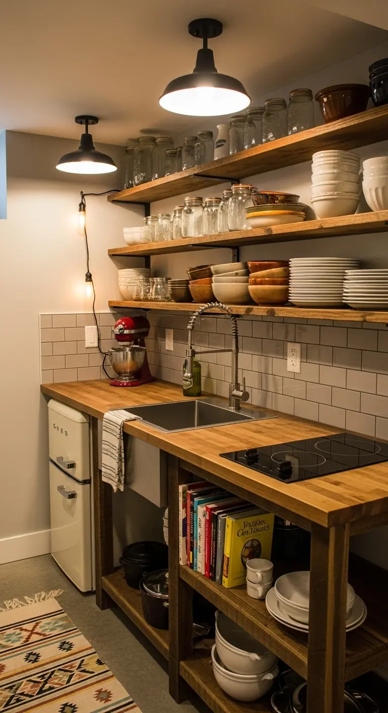 Open Shelving That Adds Character and Ease