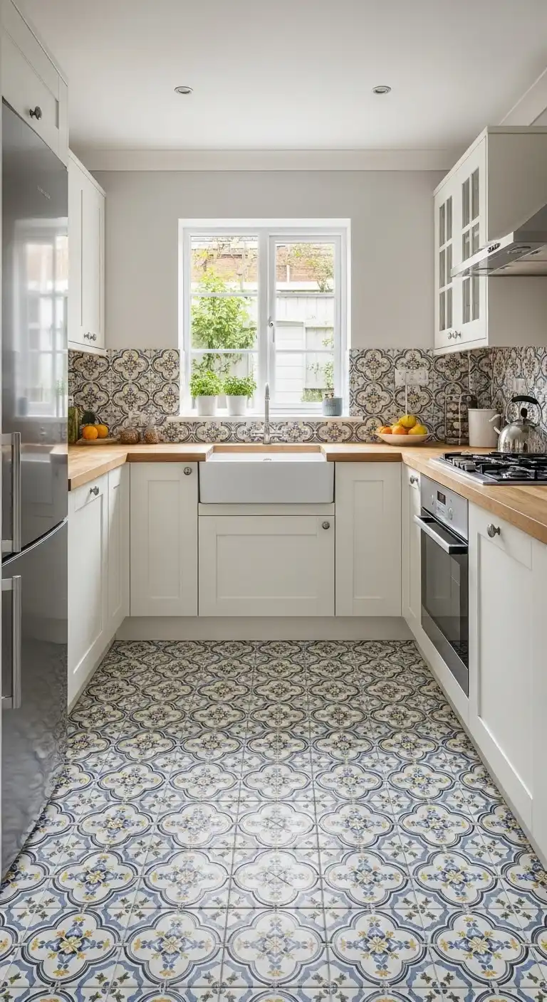 4. Patterned Ceramic Tiles