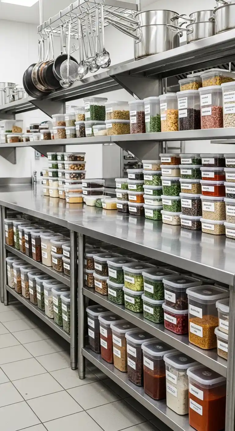 4. Use Clear Storage Containers