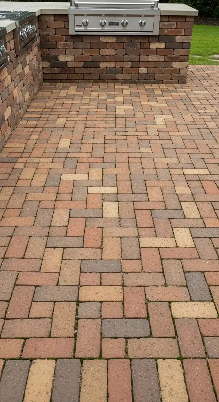 5. Brick Flooring