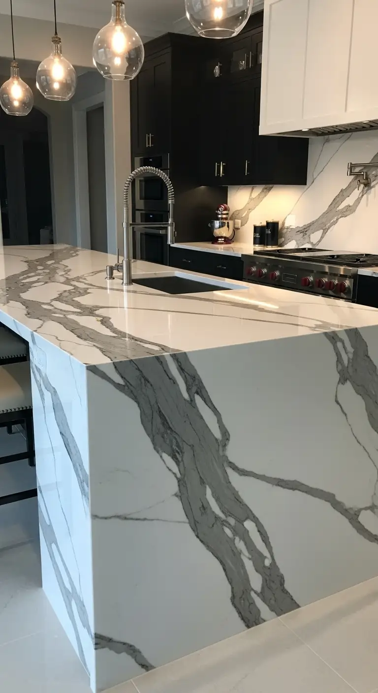Large Slab Marble Countertops