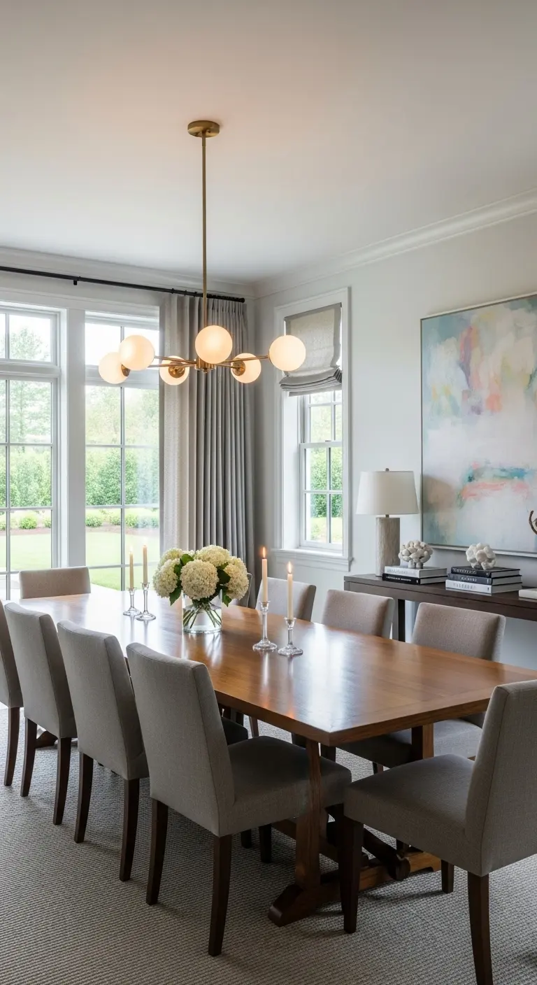 5. Minimalist Modern with Classic Touches