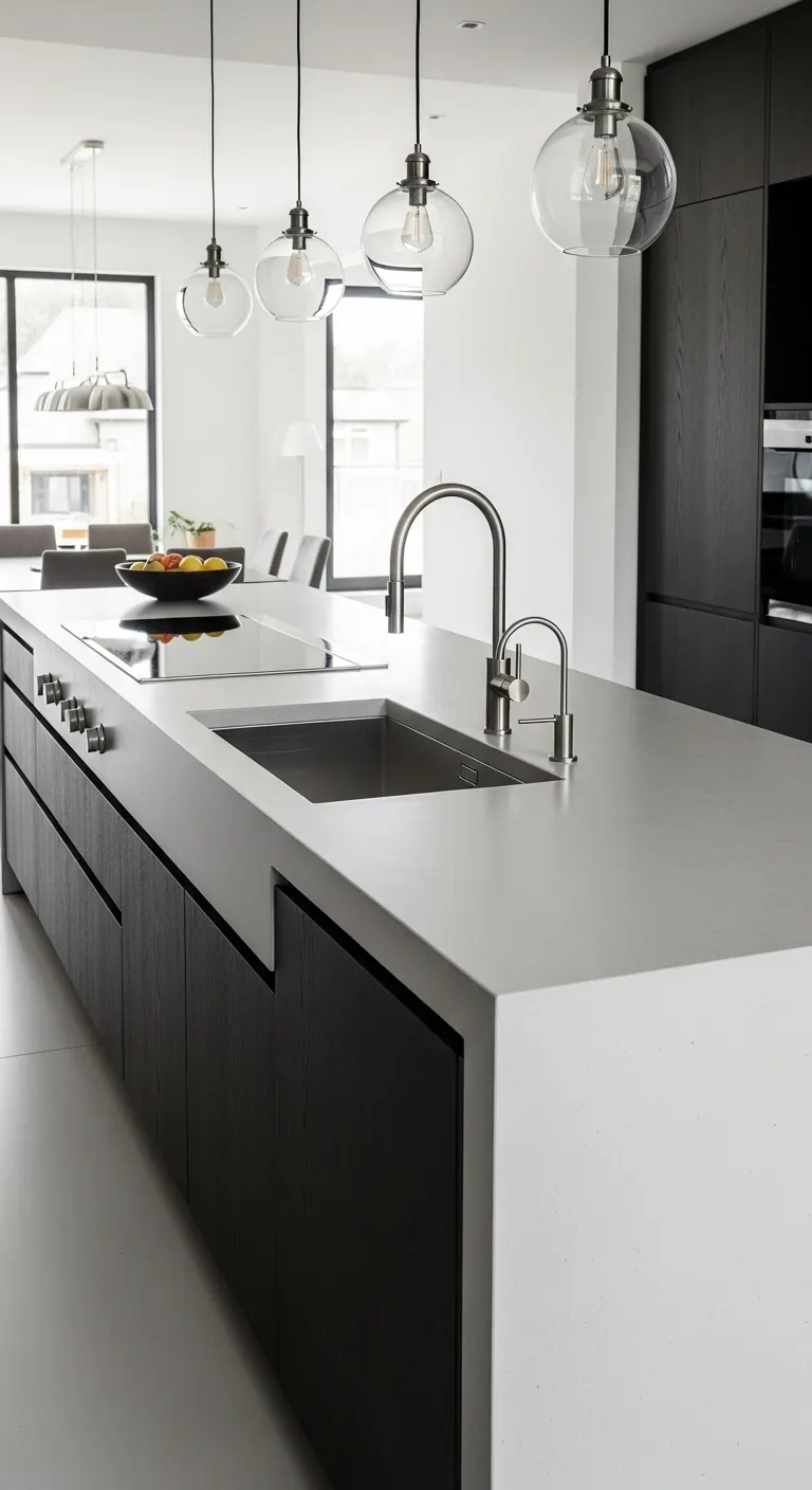 Modern Concrete Countertops