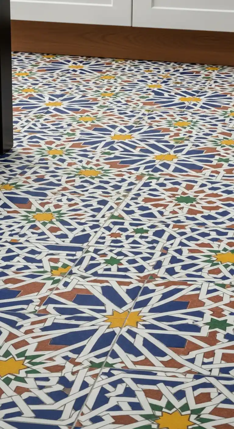 5. Moroccan-Inspired Pattern Tiles