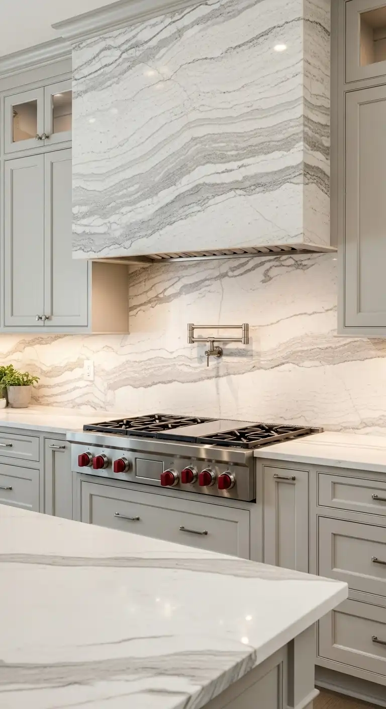 Natural Stone Backsplash