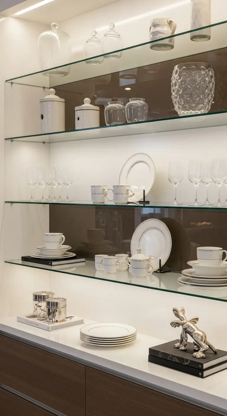 Open Shelving Displays