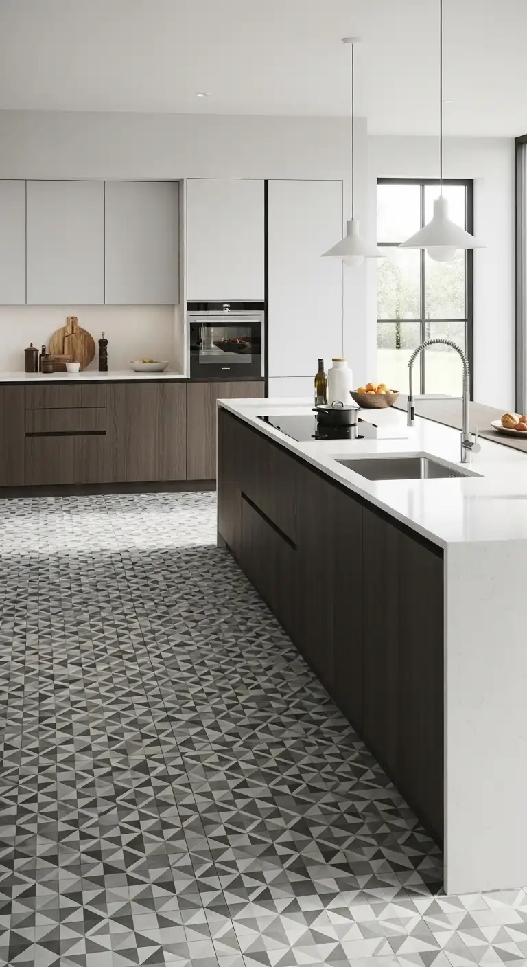 5. Patterned Ceramic Tiles