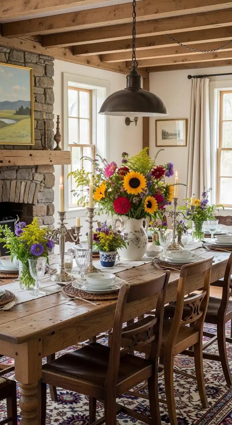 5. Seasonal Floral Centerpieces