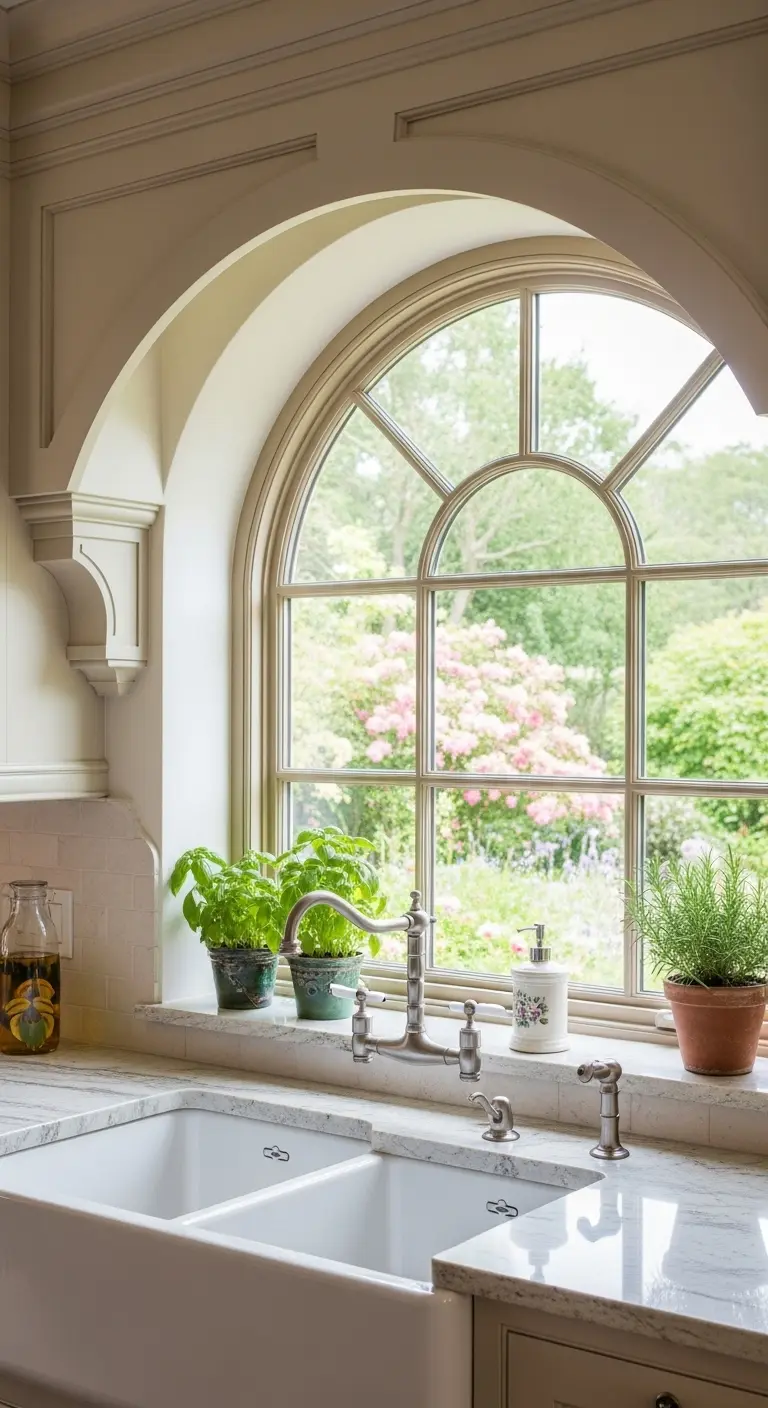 6. Arched Window for Elegant Character