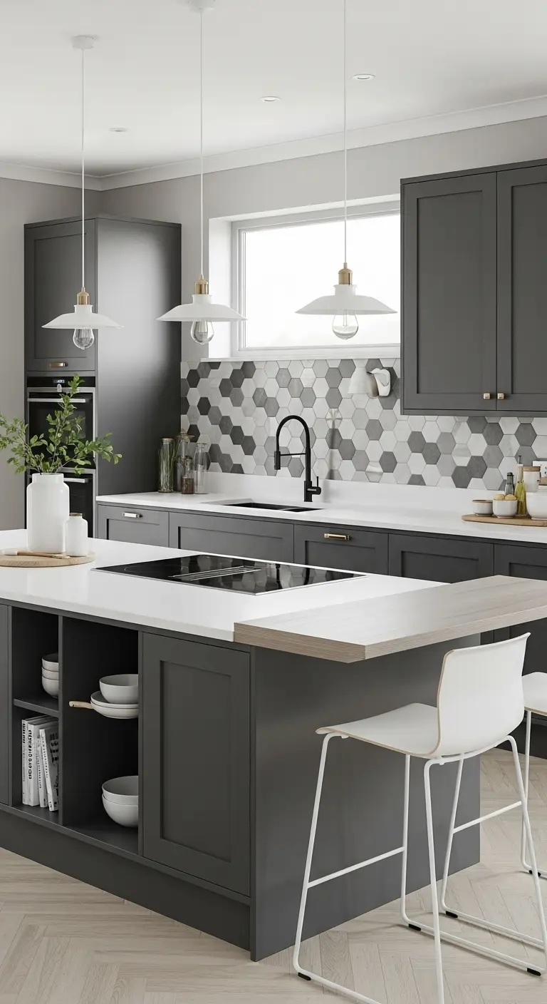 Charcoal Gray Cabinets