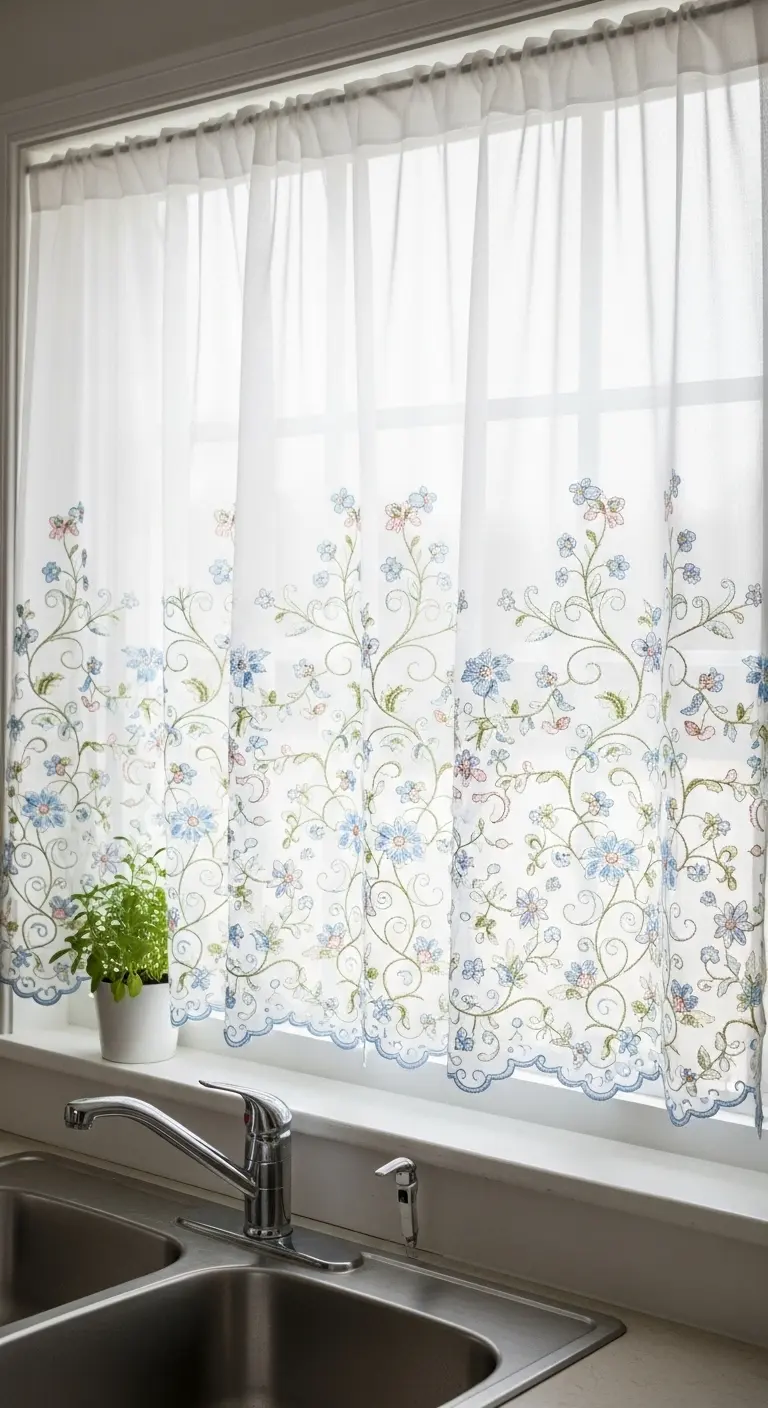 6. Embroidered Delicate Designs