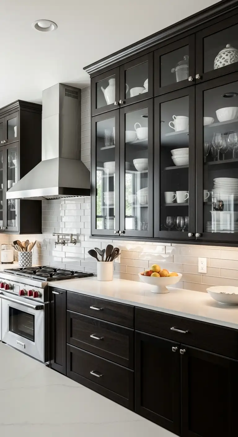 Glass-Front Cabinets