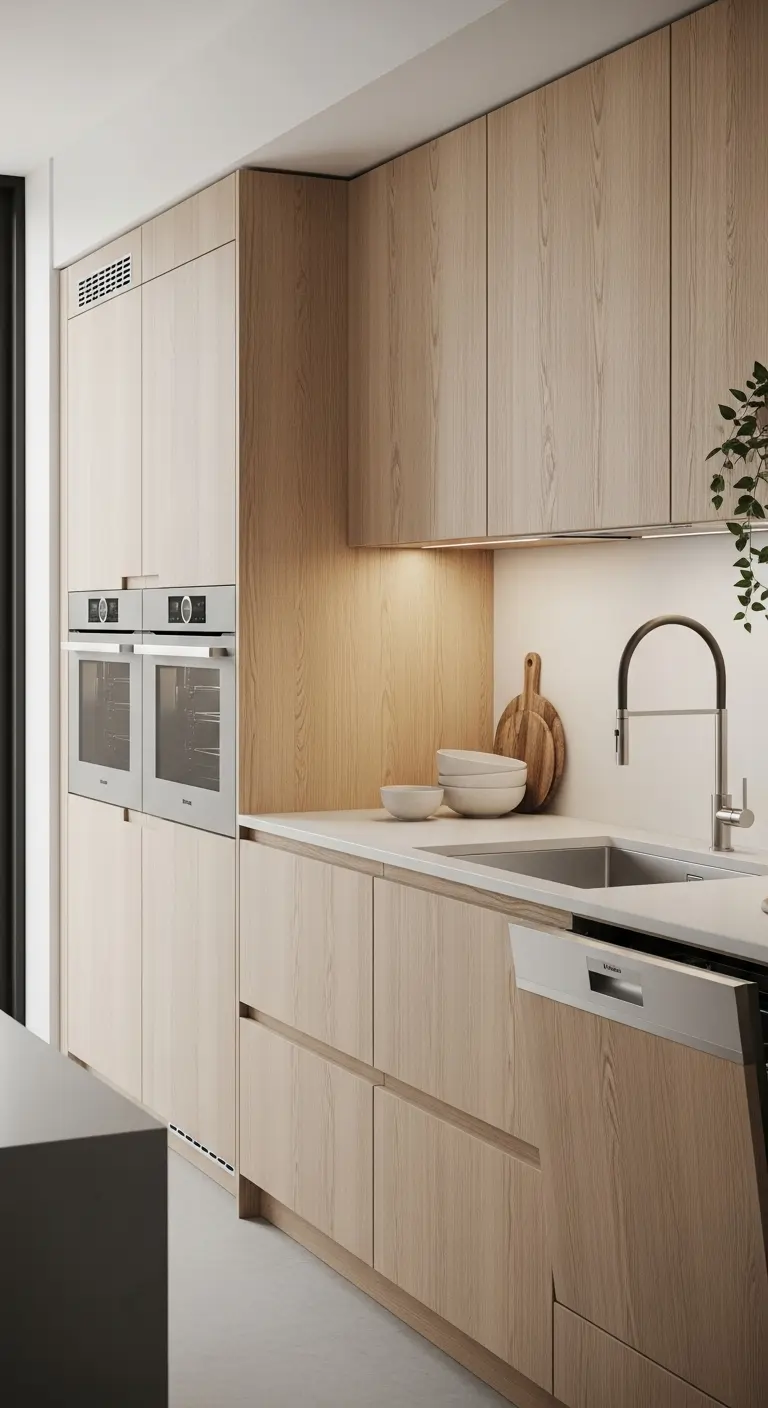 6. Integrated Appliances for Seamless Look