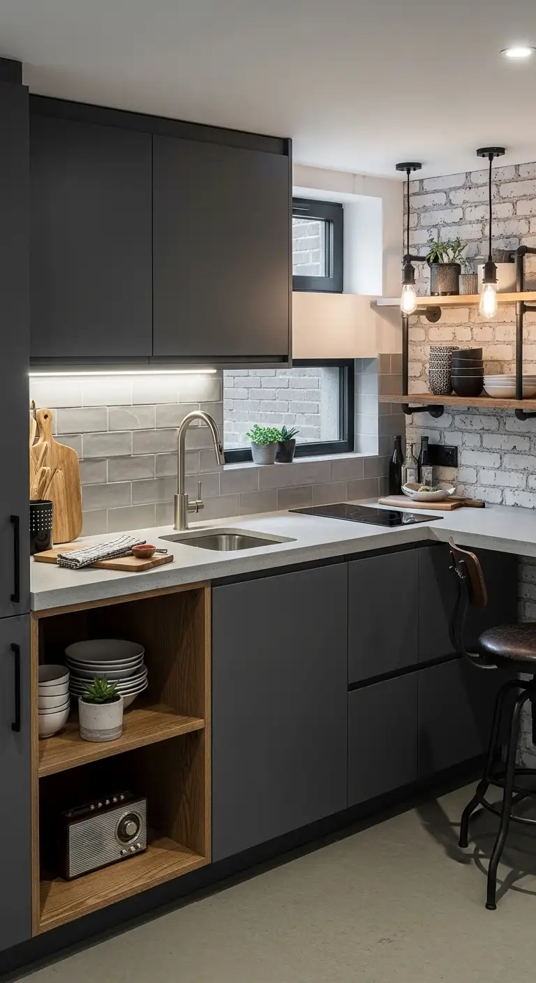 Sleek Industrial Touch