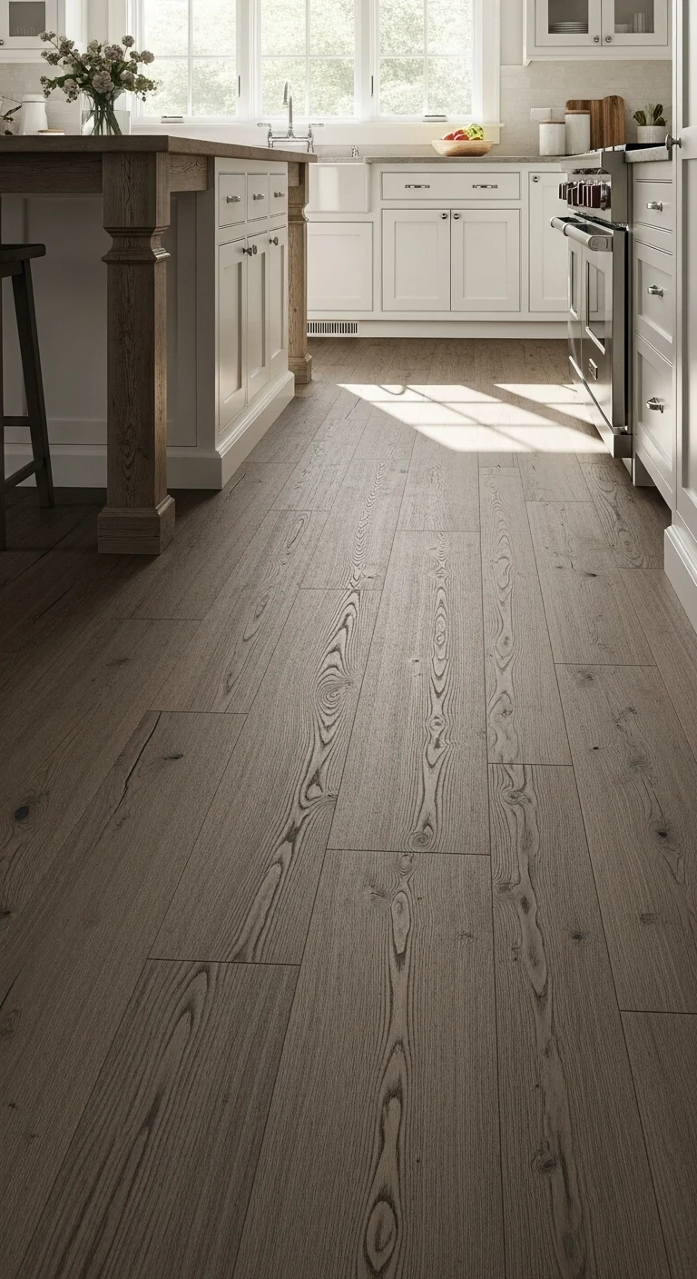 6. Wide Plank Farmhouse Feel