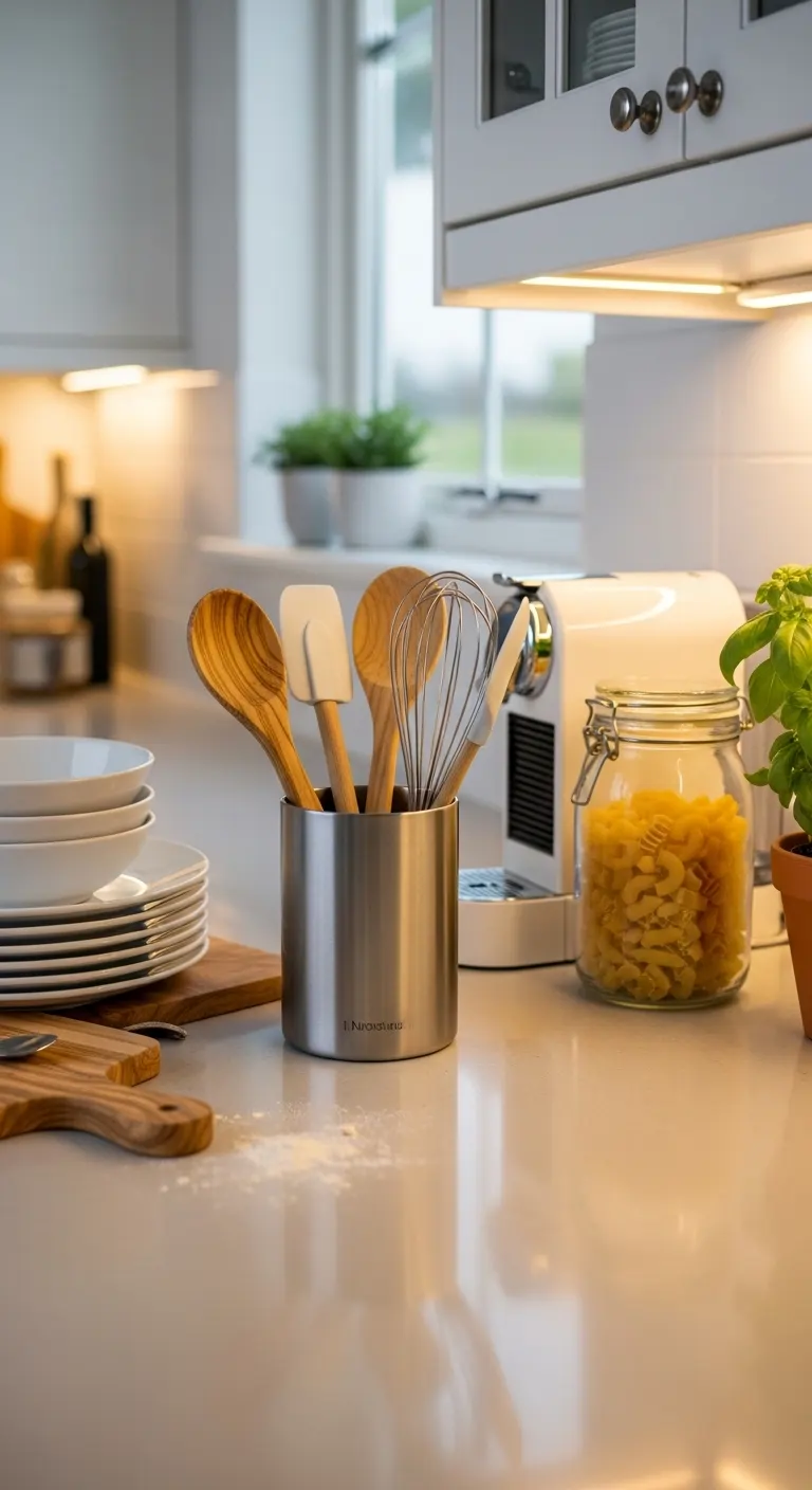 7. Add a Small Utensil Holder