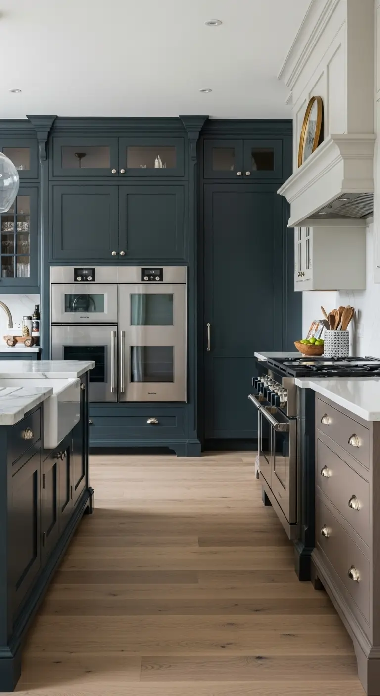 Bold Color Cabinets