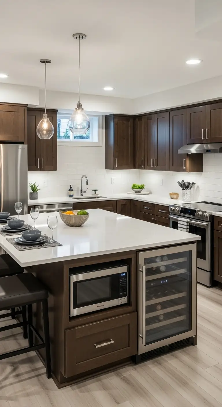 L-Shaped Island Layout