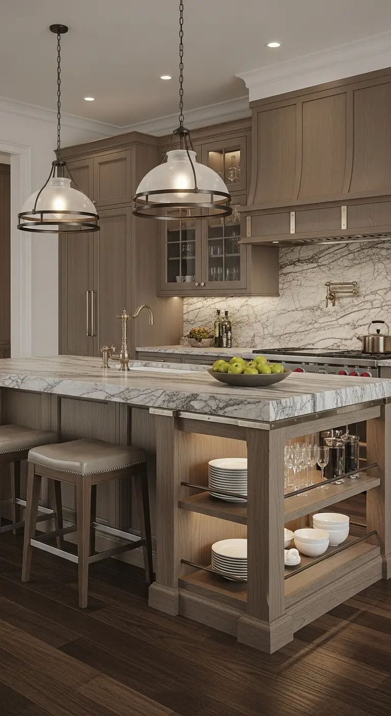 Mixed Material Island