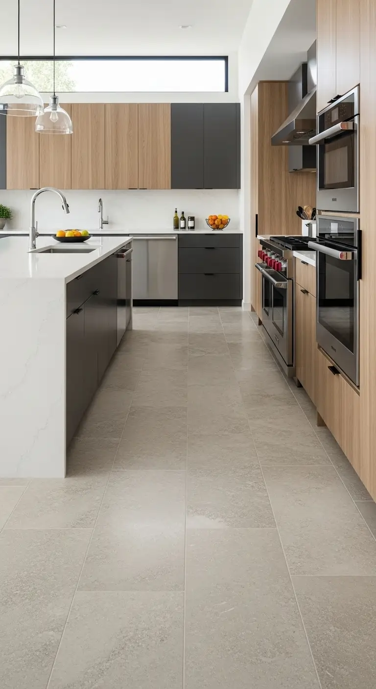 7. Natural Stone Flooring