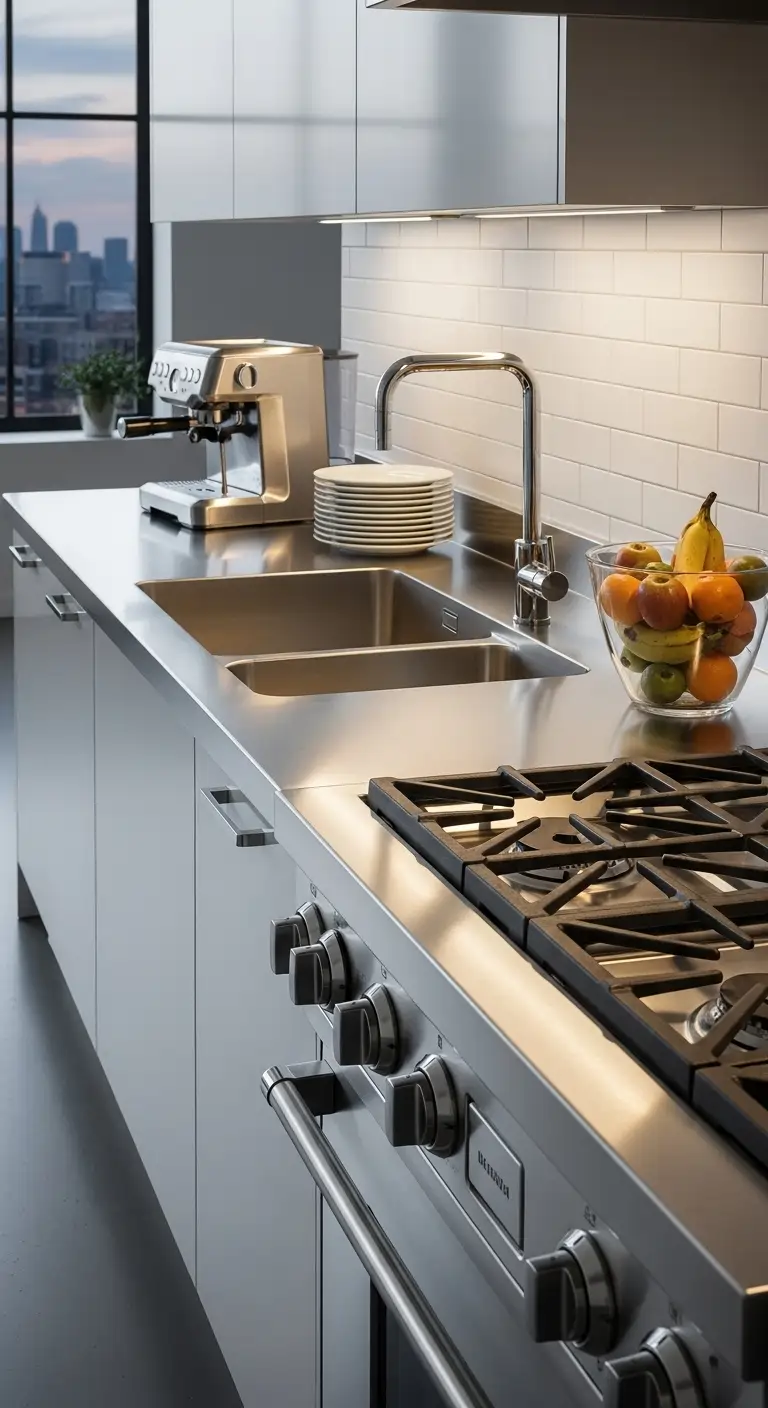 Polished Stainless Steel