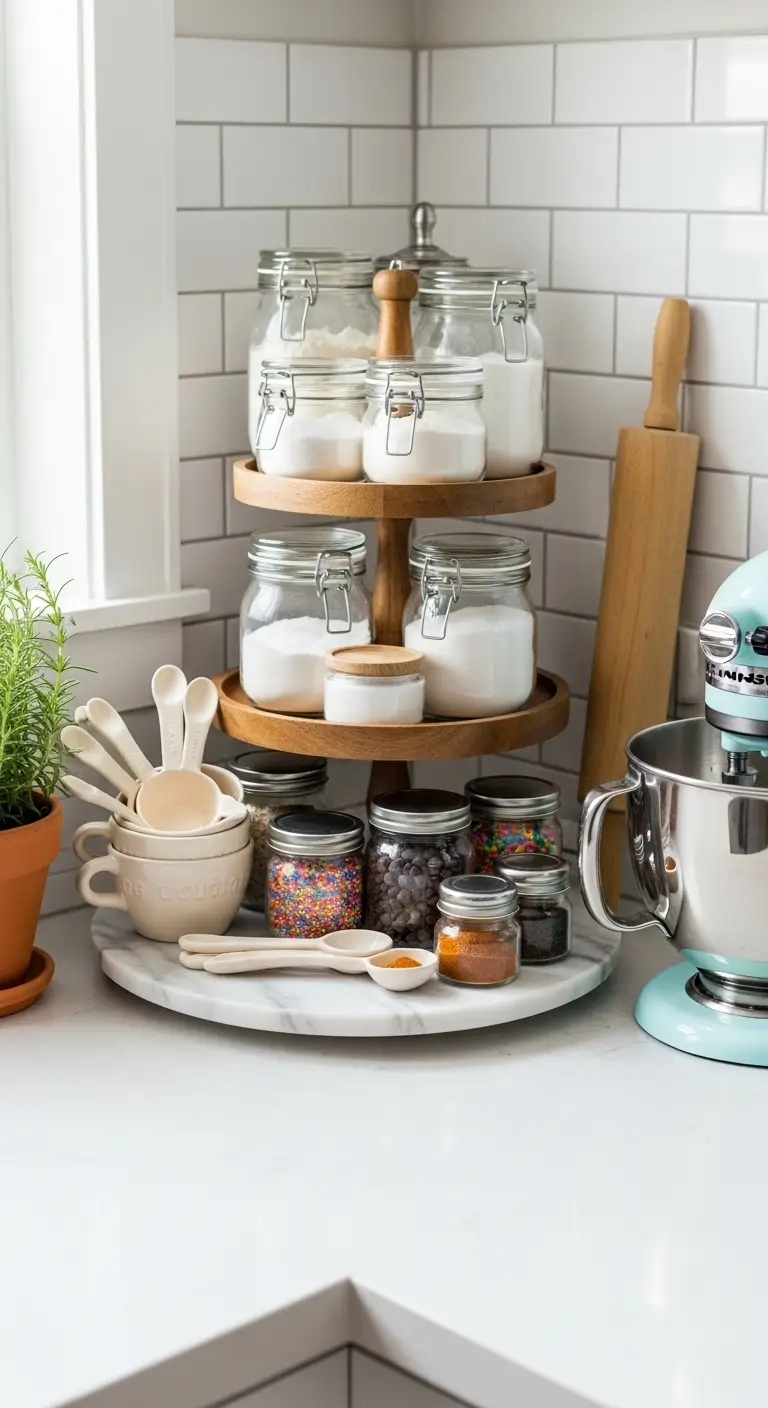 7. Use a Baking Supply Corner