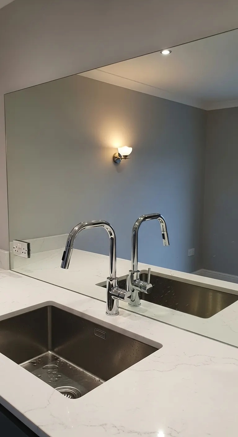 8. Install a Mirror or Reflective Panel