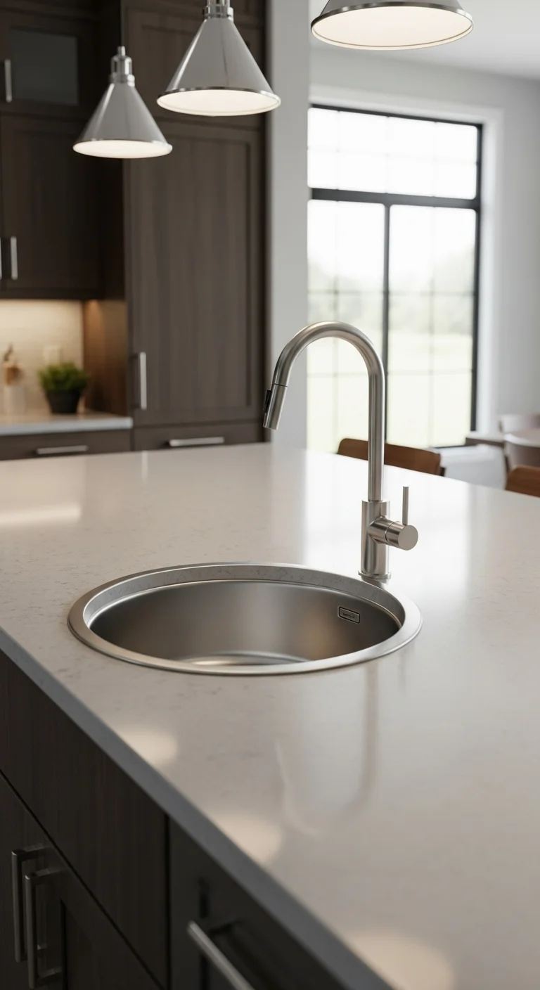 8. Round Bar or Prep Sink