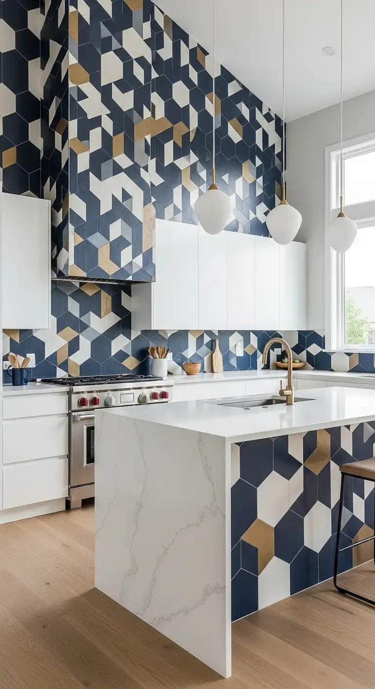 Try a Bold Backsplash Design