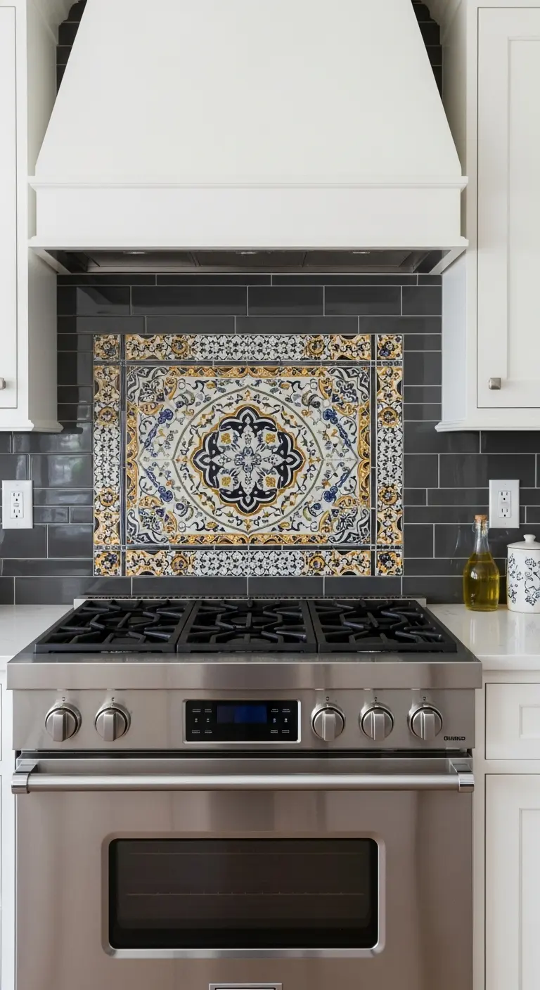 Add Character with a Bold Backsplash