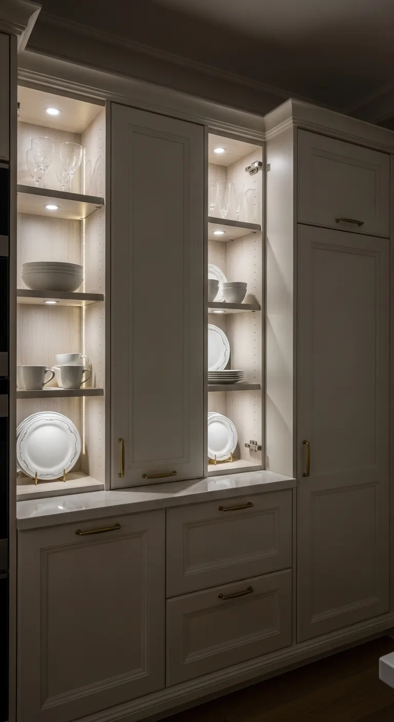 Cabinet Lighting Integration