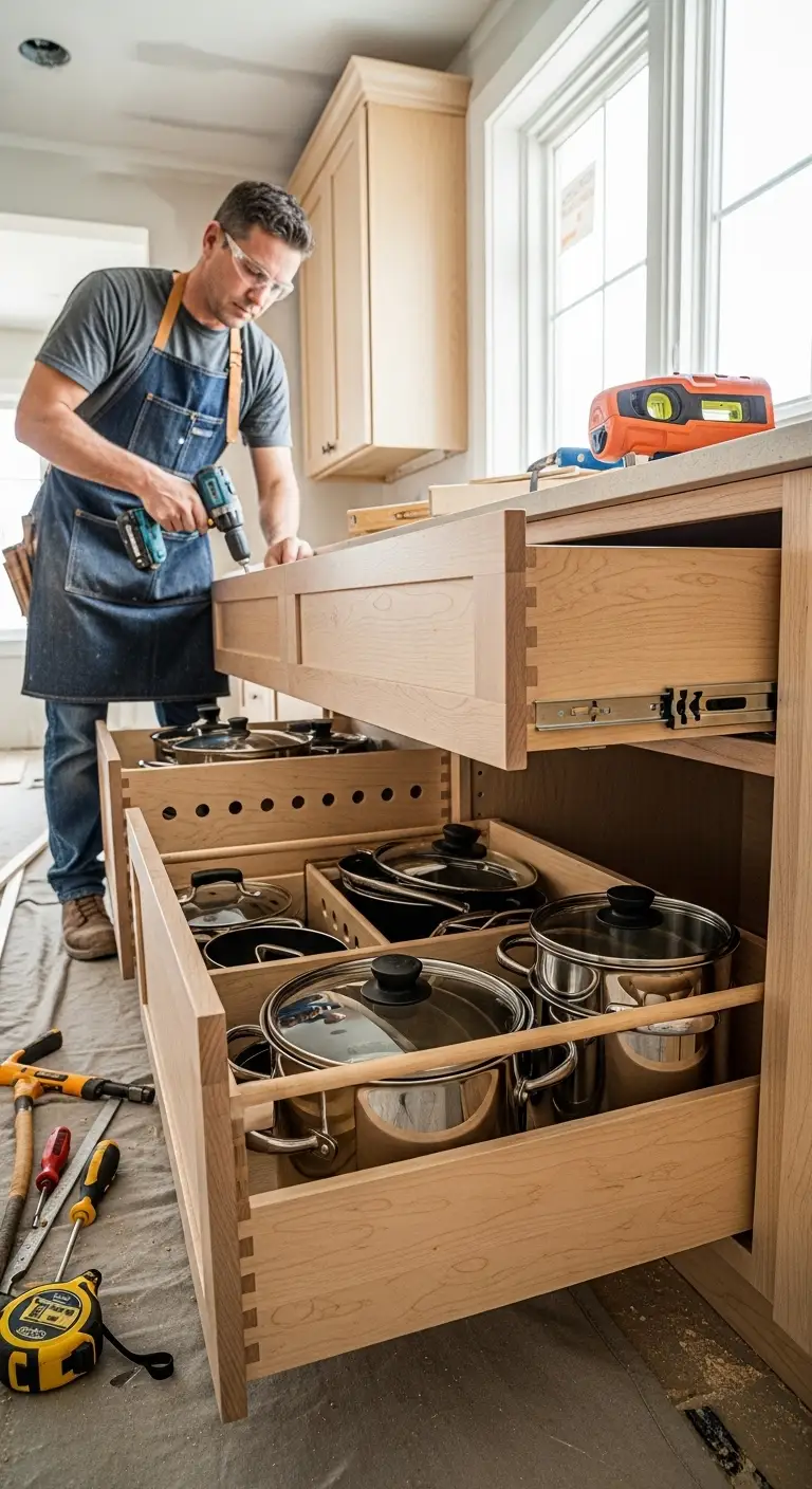 Deep Drawers for Cookware