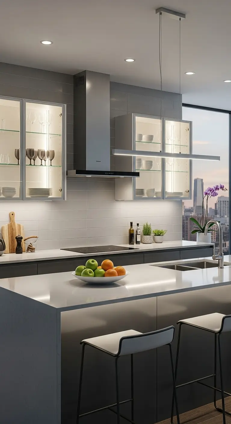 Glass Front Cabinets