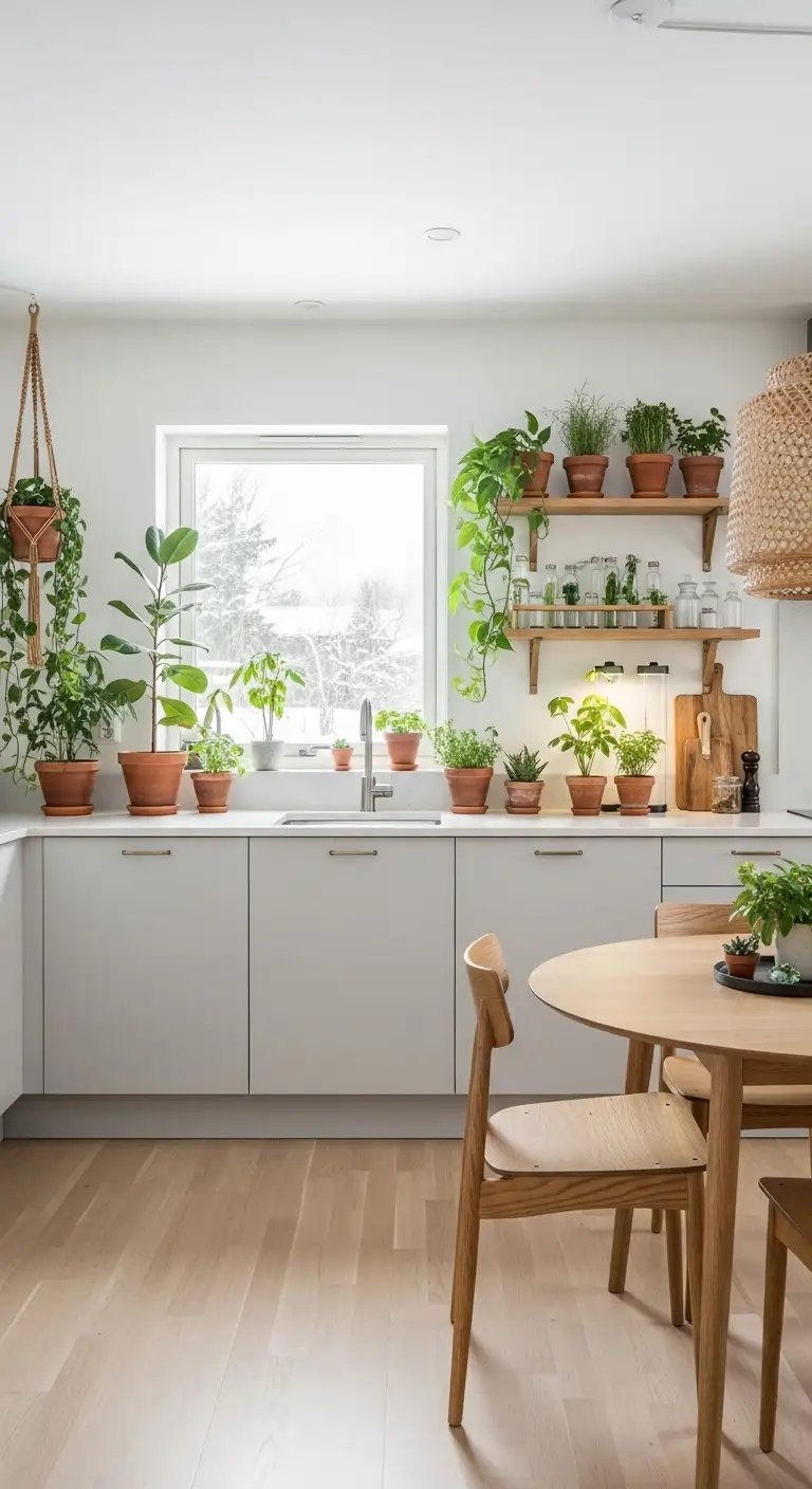 Greenery and Indoor Plants for Freshness