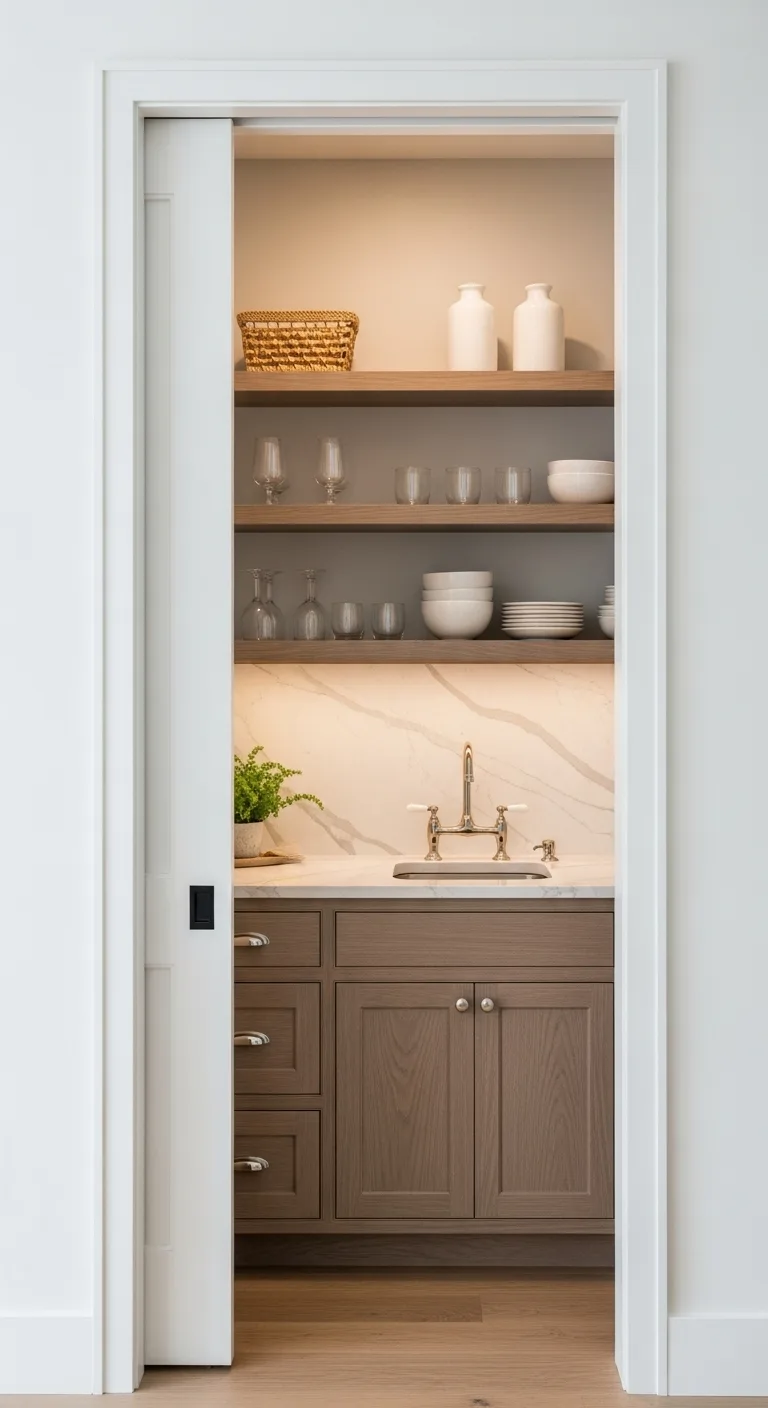 Hidden Butler’s Pantry