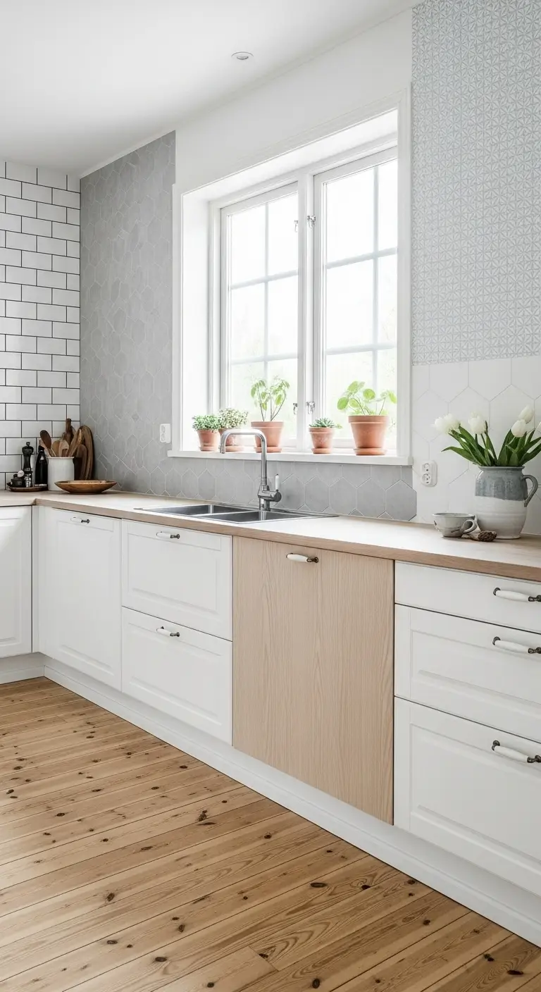 9. Scandinavian Backsplash Ideas