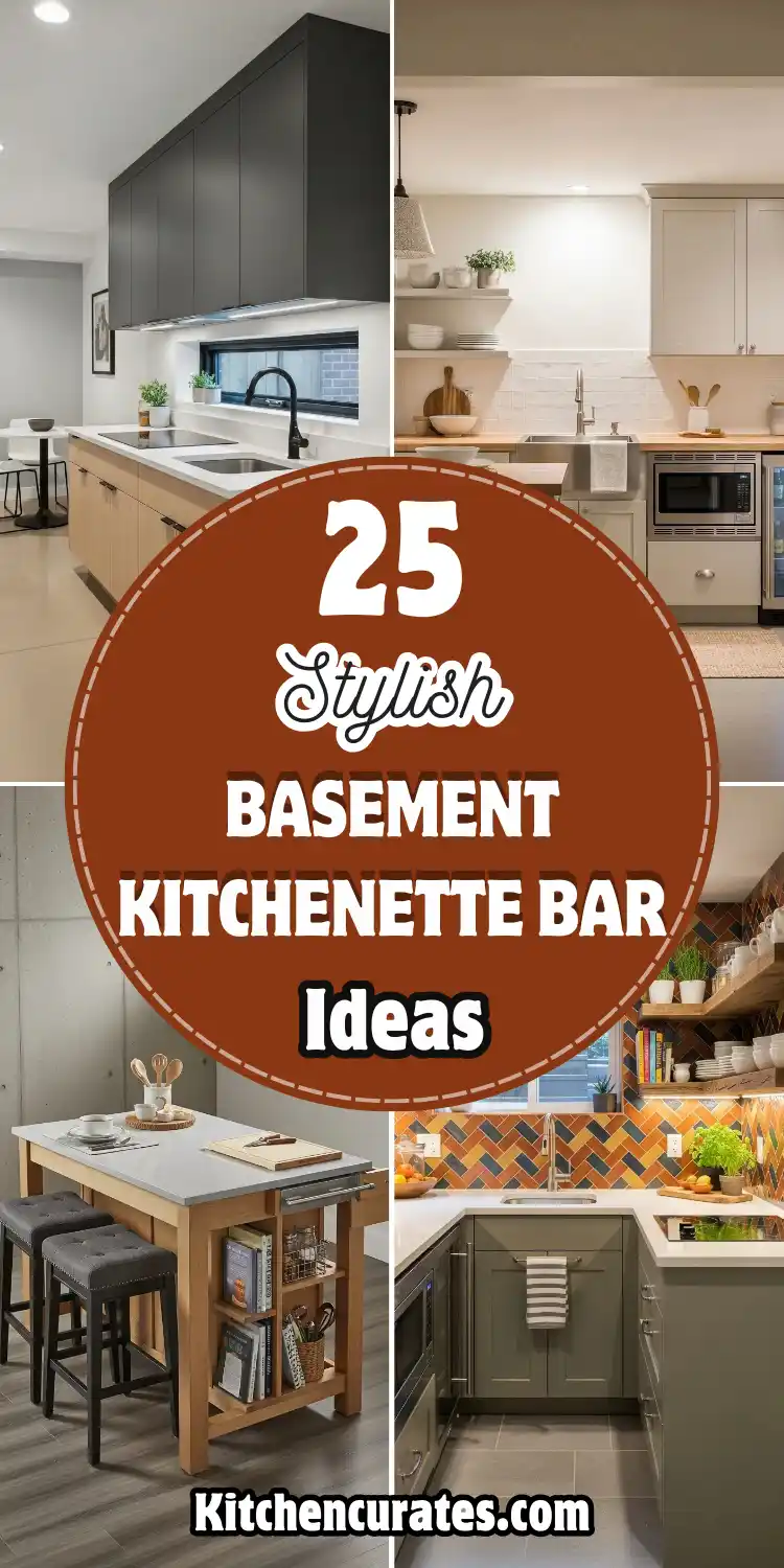Basement Kitchenette Bar