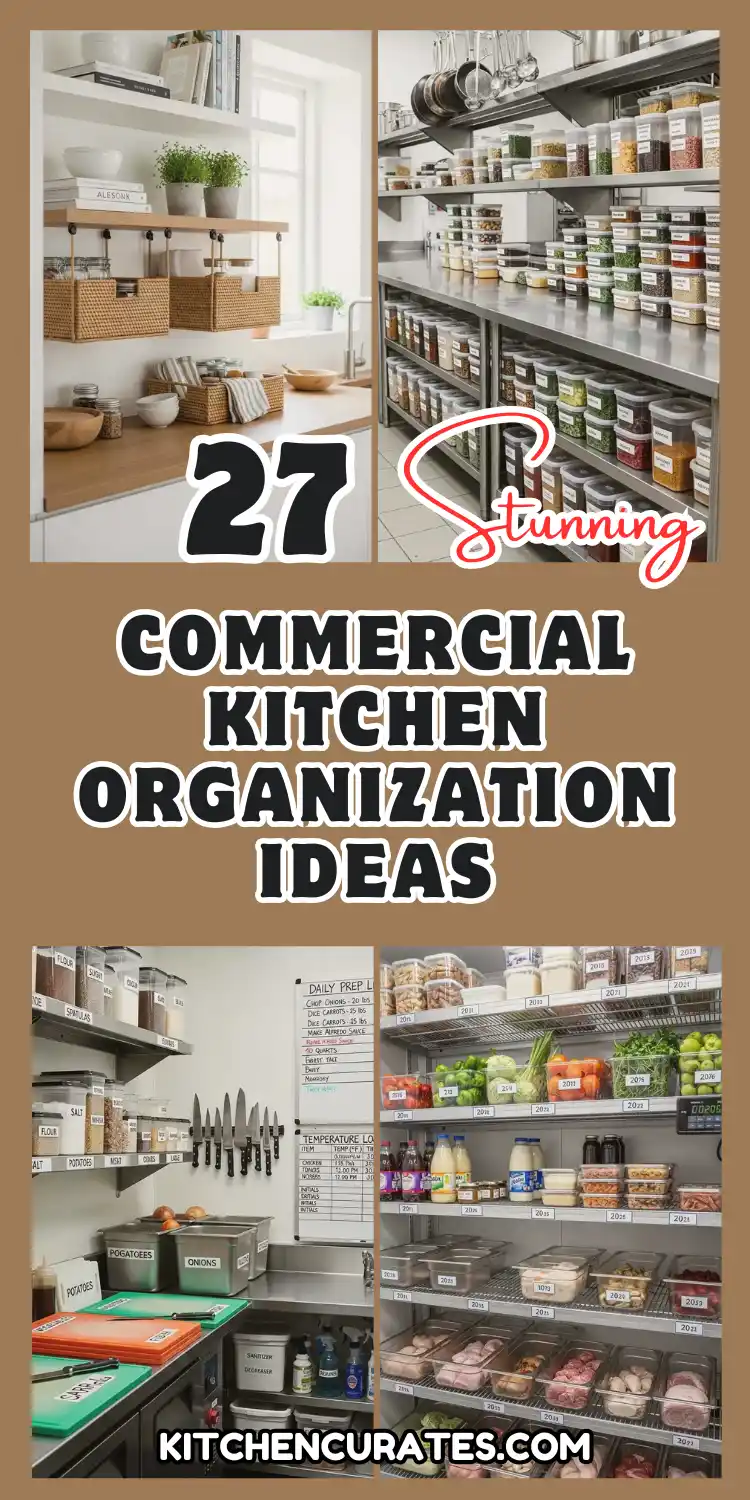 Commercial Kitchen Organization