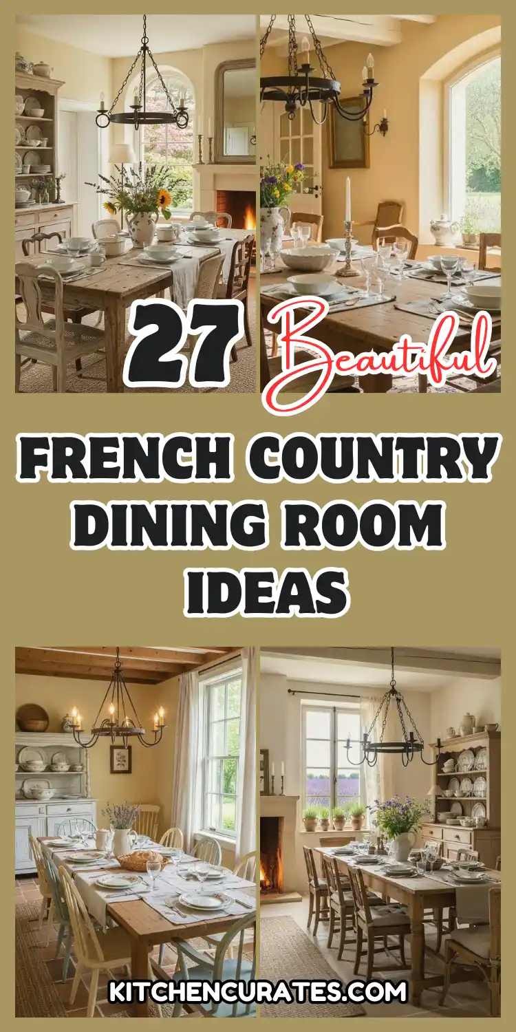 French Country Dining Room