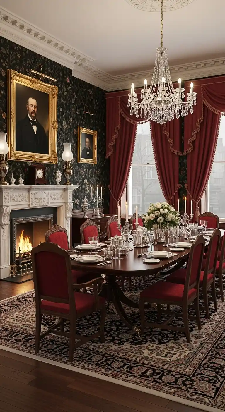 How to Achieve the Perfect Victorian Dining Room Ambiance