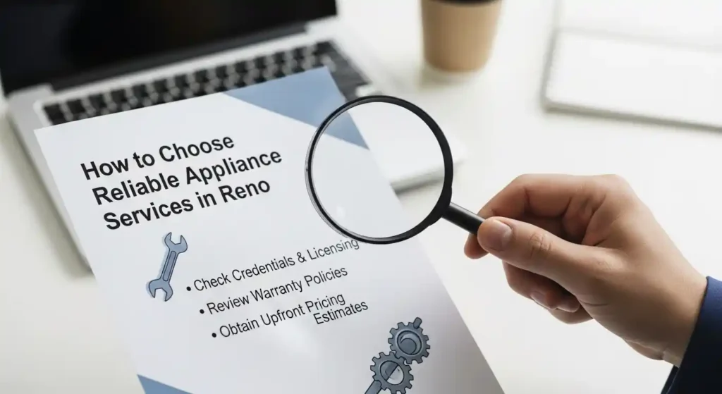 How to Choose Reliable Appliance Repair Services