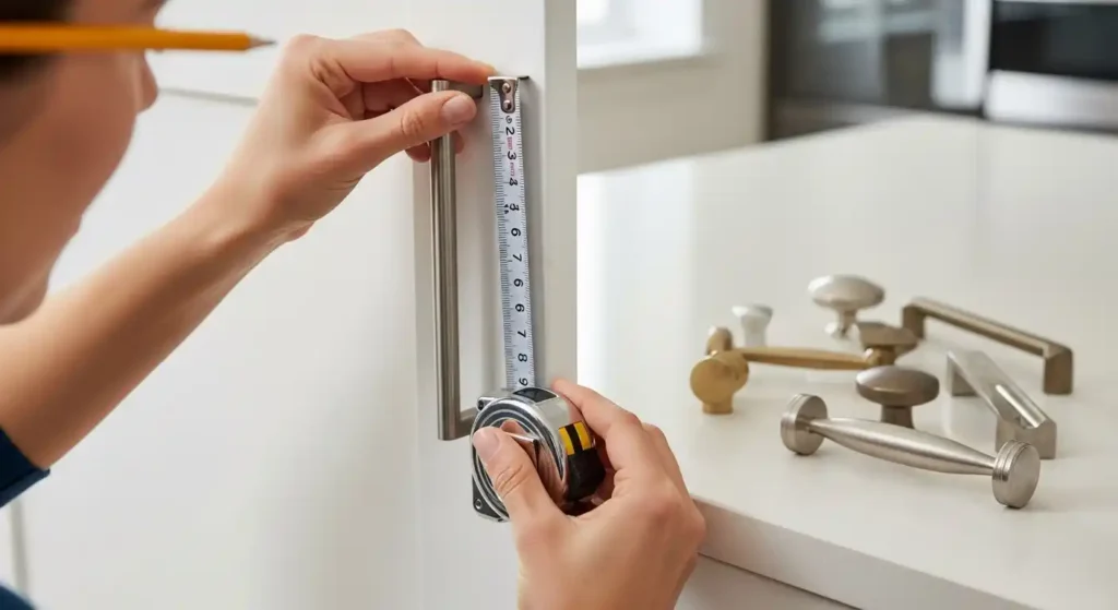 How to Measure for Cabinet Hardware