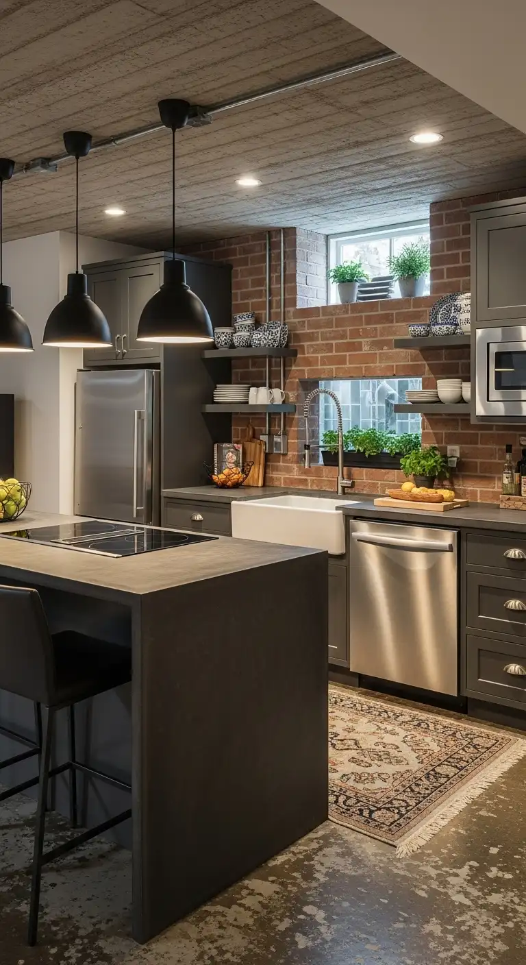 Key Design Considerations for Your Basement Kitchenette
