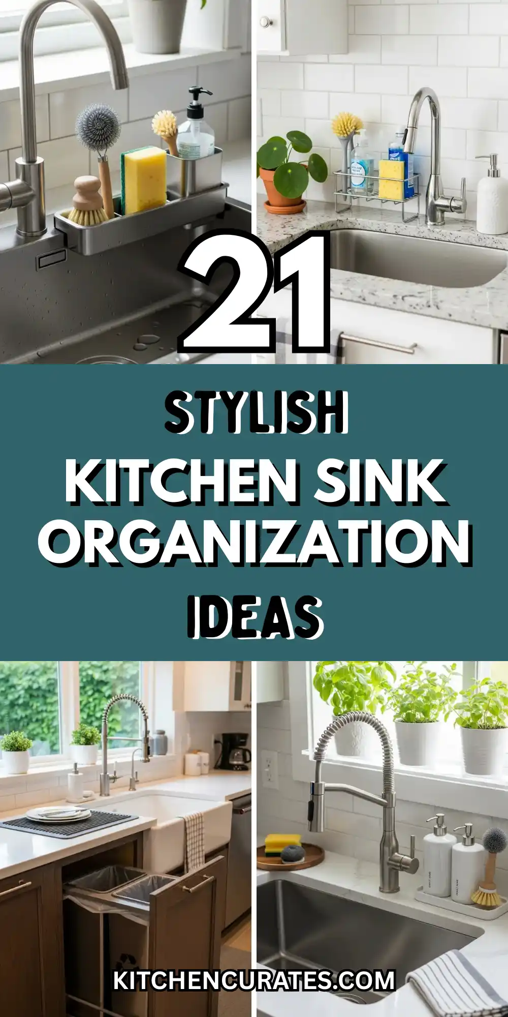 Kitchen Sink Organization Ideas