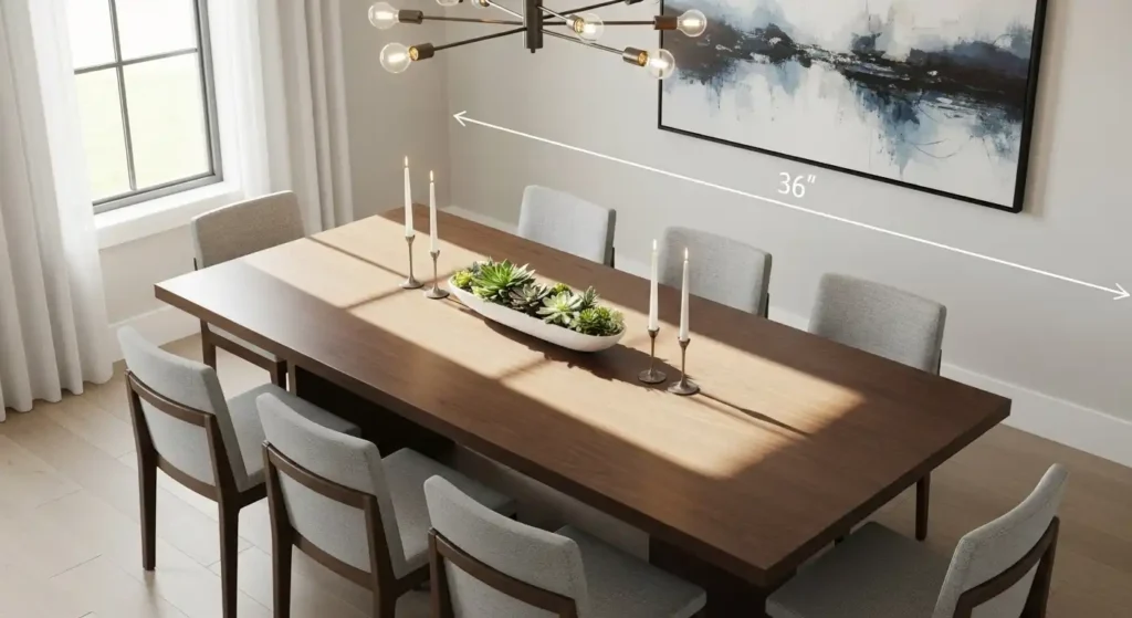 Matching Dining Table Size to Seating Capacity