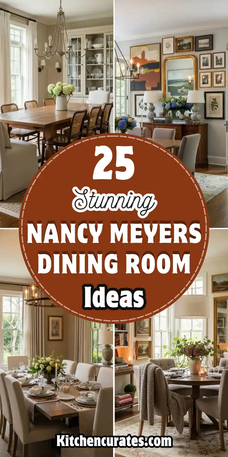 Nancy Meyers Dining Room